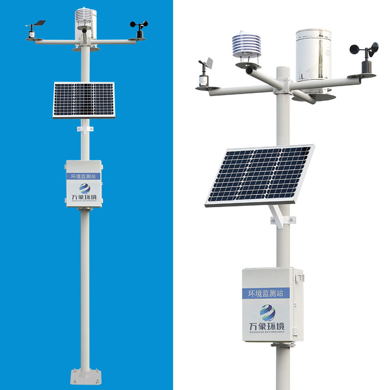 The field weather station provides a real-time snapshot of the farmland ecological environment