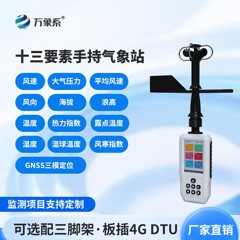 Emergency reserve hand-held meteorological station Emergency reserve hand-held meteorological station