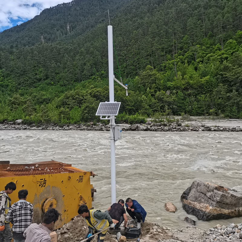 西藏林芝雷达水位监测安装