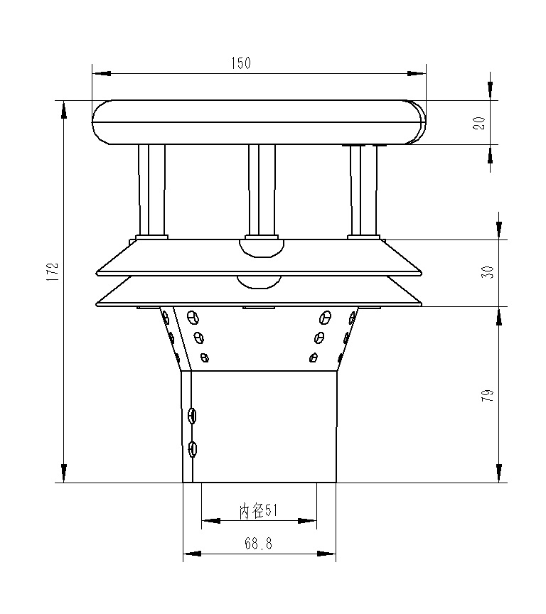 Piezoelectric Rain Sensor