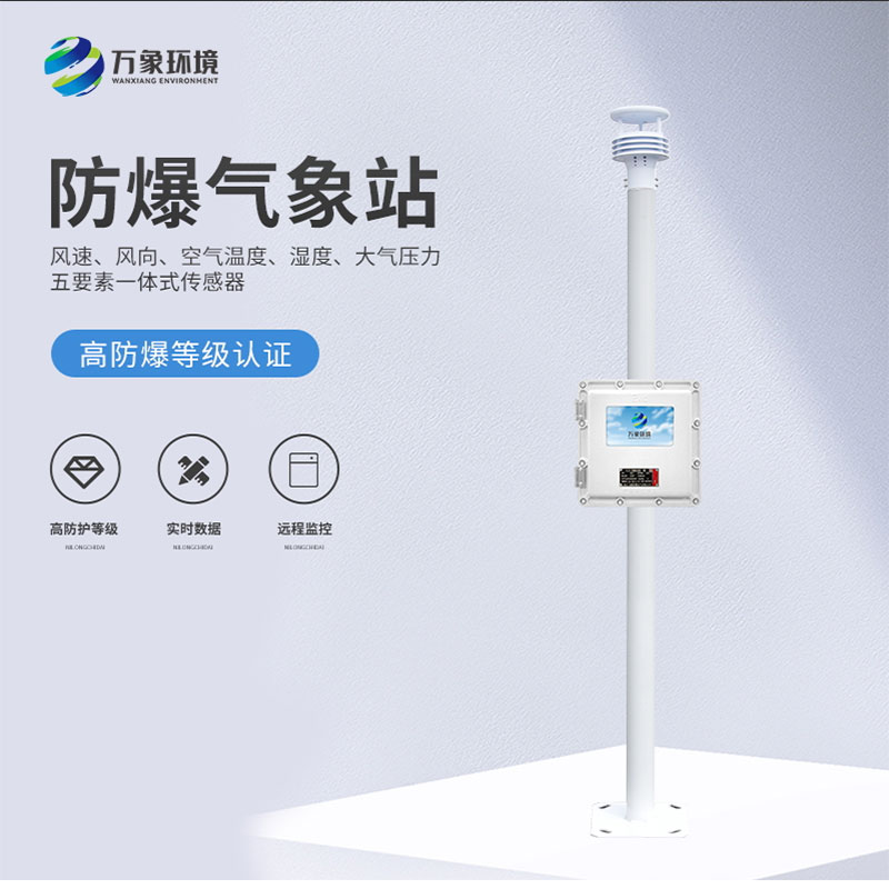 Explosion-proof weather station