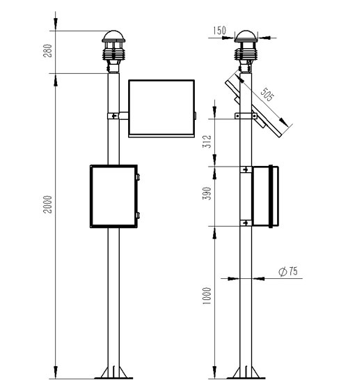 Ten-element all-in-one weather station