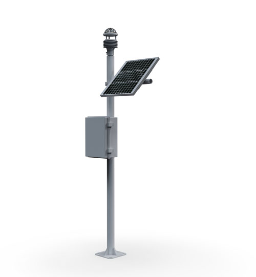 Ten-element all-in-one weather station