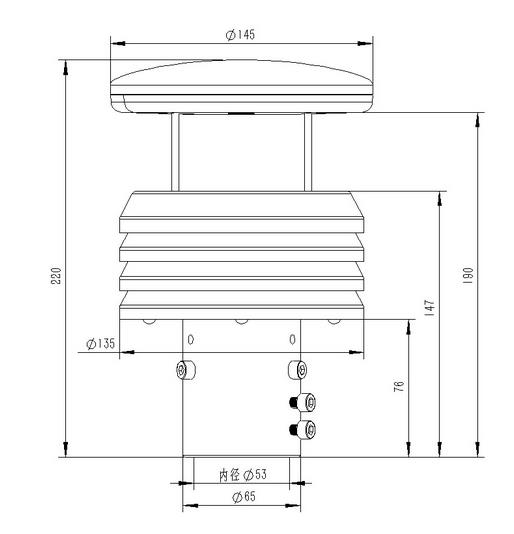 金属款五要素传感器