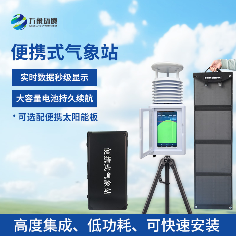 八要素便携式应急气象站——及时应对突发天气