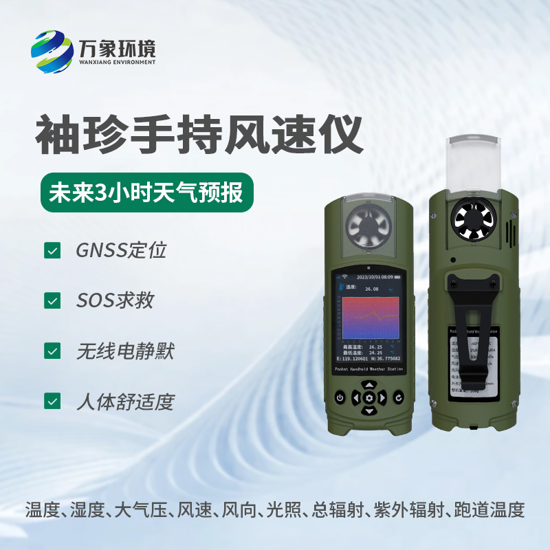 袖珍可穿戴手持风速仪：科技小身躯，大风范尽显