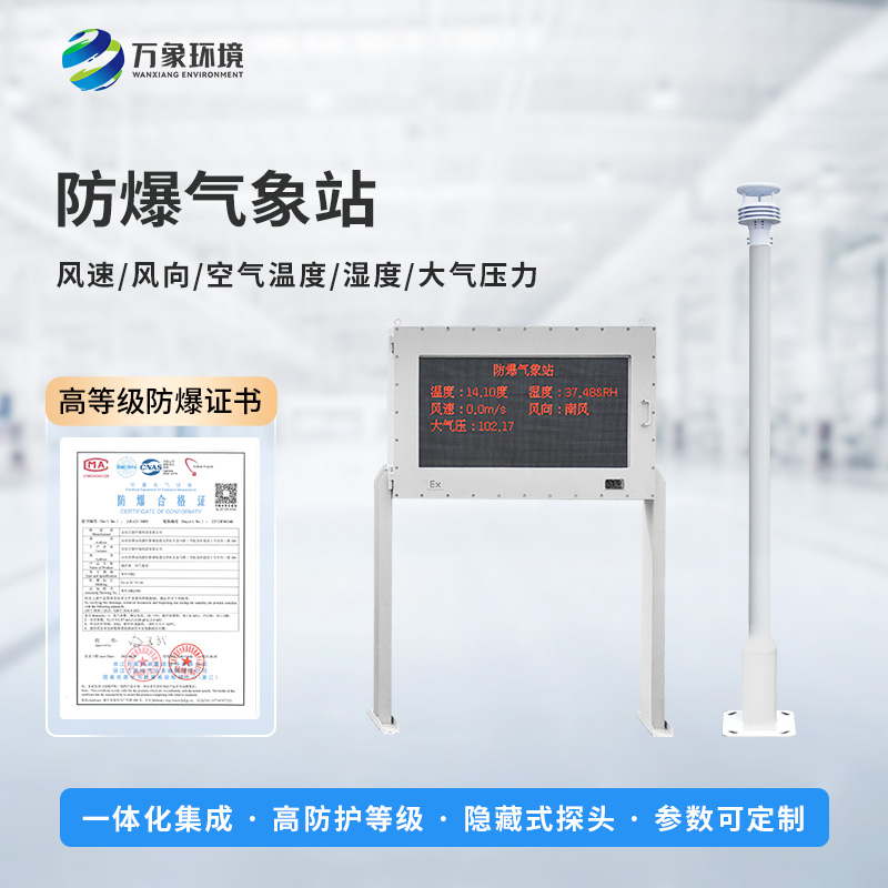 煤矿用气象站，对危化场所的作用竟然这么大！