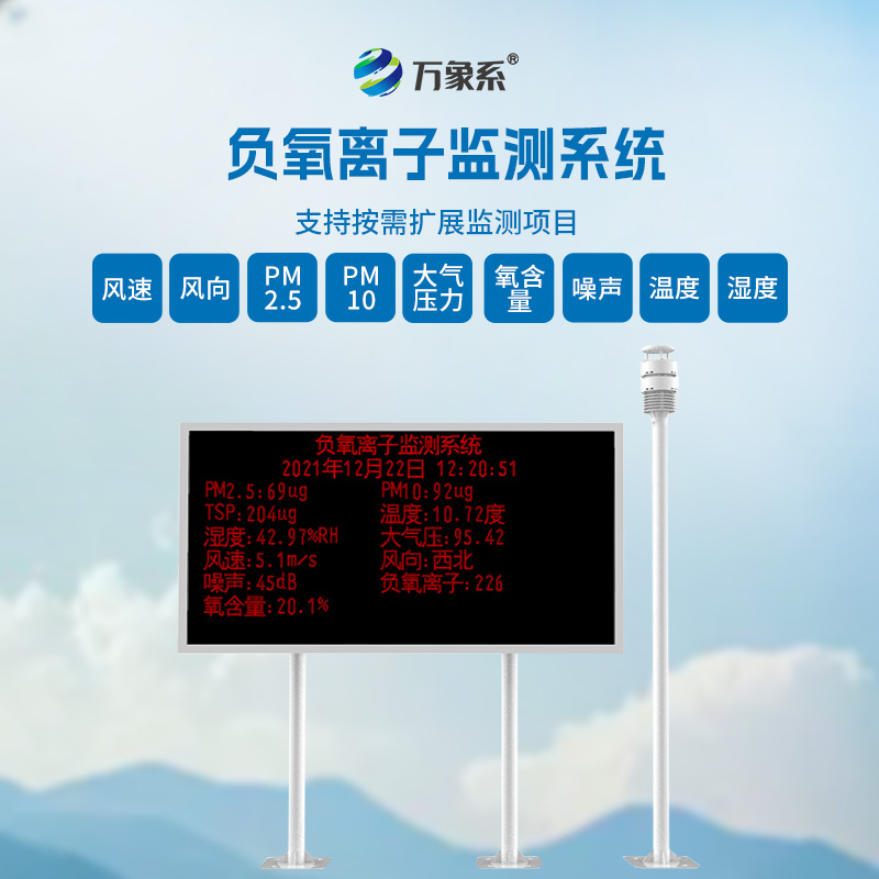 空气负氧离子监测站