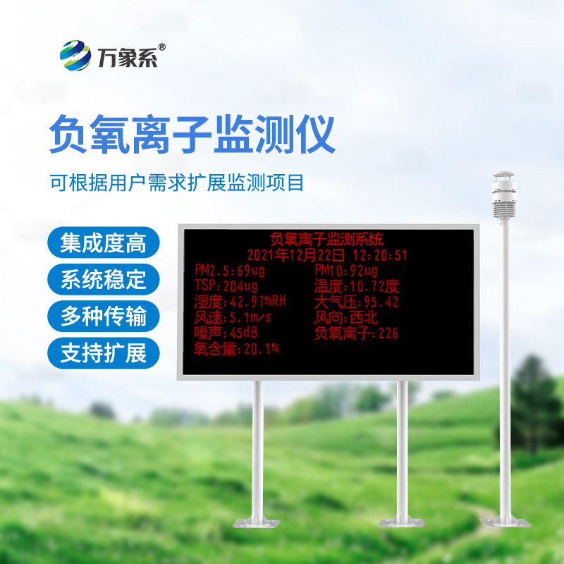 负氧离子监测站