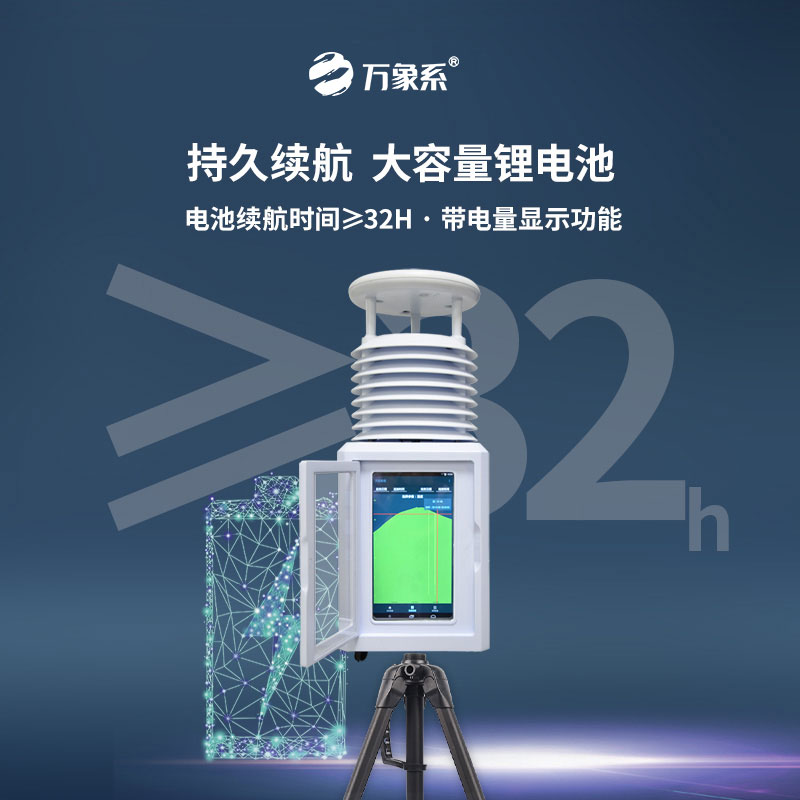 六要素便携式气象站屏幕款