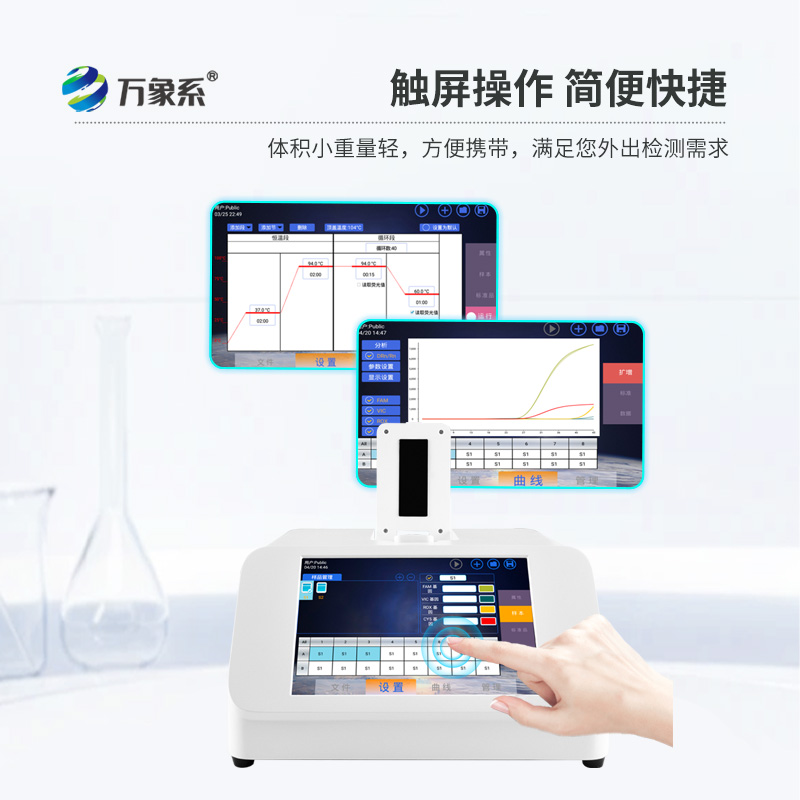 双通道16孔pcr检测仪,重新定义动物疫病检测方式
