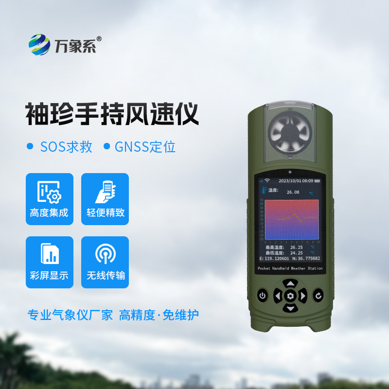 袖珍可穿戴手持气象站:把天气装进口袋的“气象精灵”